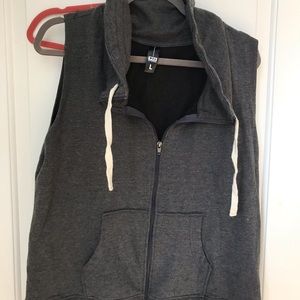 Athletic material vest. Size large